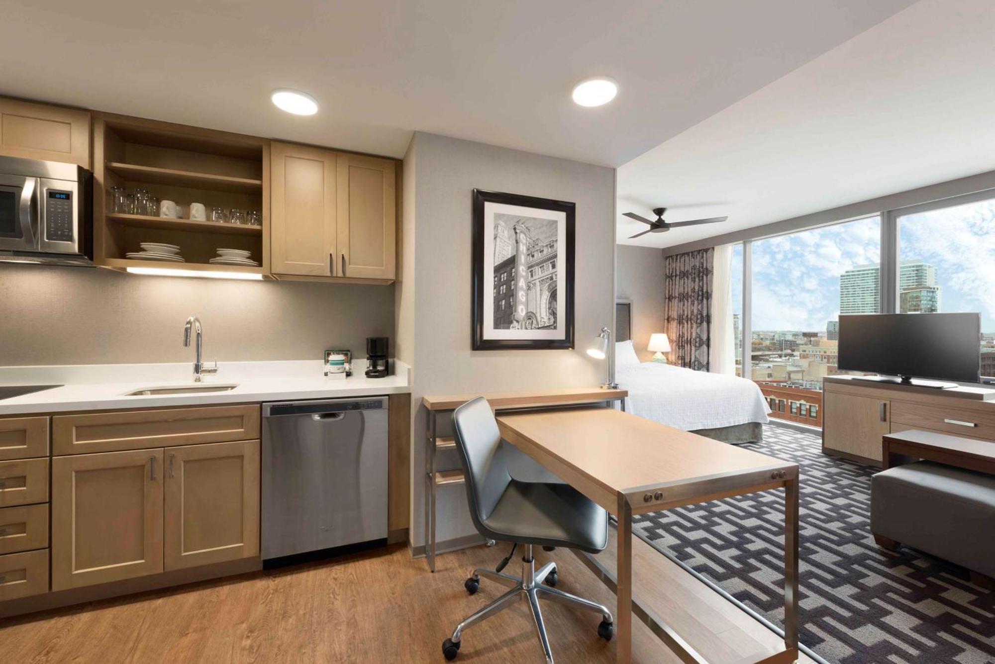 Homewood Suites By Hilton Chicago West Loop Fulton Mkt Area Bagian luar foto