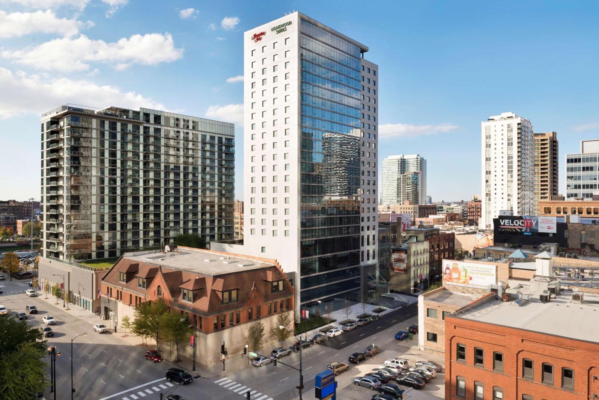 Homewood Suites By Hilton Chicago West Loop Fulton Mkt Area Bagian luar foto